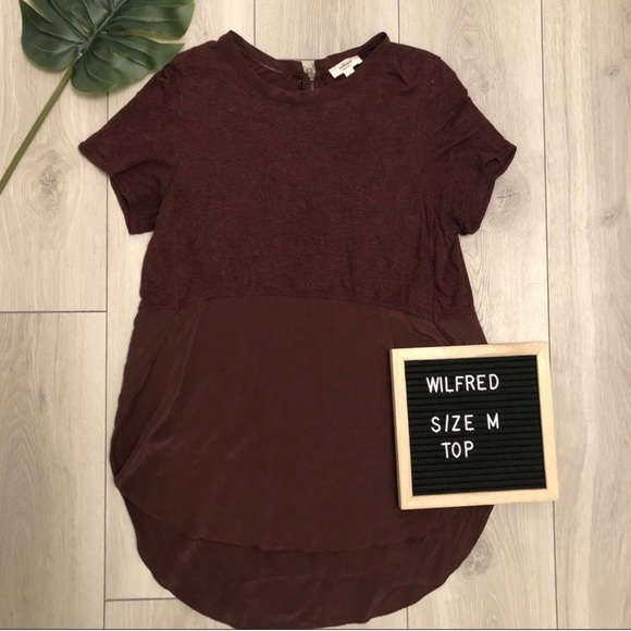 Wilfred Capucine T-Shirt Cotton & Silk - Picture 1 of 4